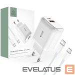 Adapteris Tech-Protect  White \ z kablem USB-C \ USB-A (female) || USB-C (męski) 