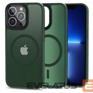 Aizmugurējais vāciņš Tech-Protect - Tech-Protect MagMat MagSafe iPhone 13 Pro Case - Matte Green 