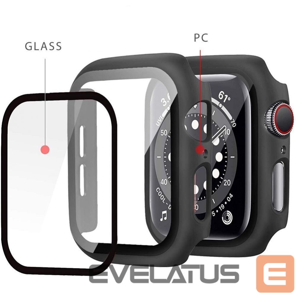 Aizmugurējais vāciņš Tech-Protect Tech-Protect Defense360 Case for Apple Watch 4 / 5 / 6 / SE (44mm) - Transparent