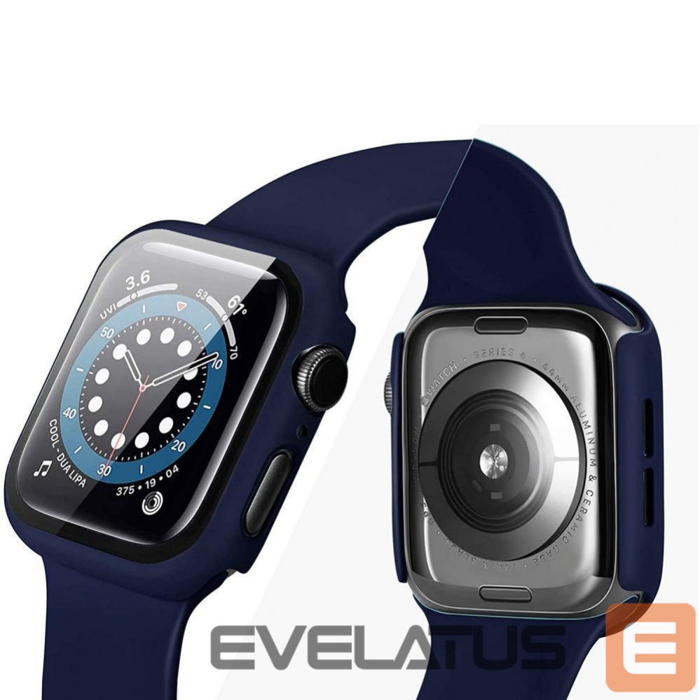 Aizmugurējais vāciņš Tech-Protect Tech-Protect Defense360 Case for Apple Watch 4 / 5 / 6 / SE (44mm) - Transparent