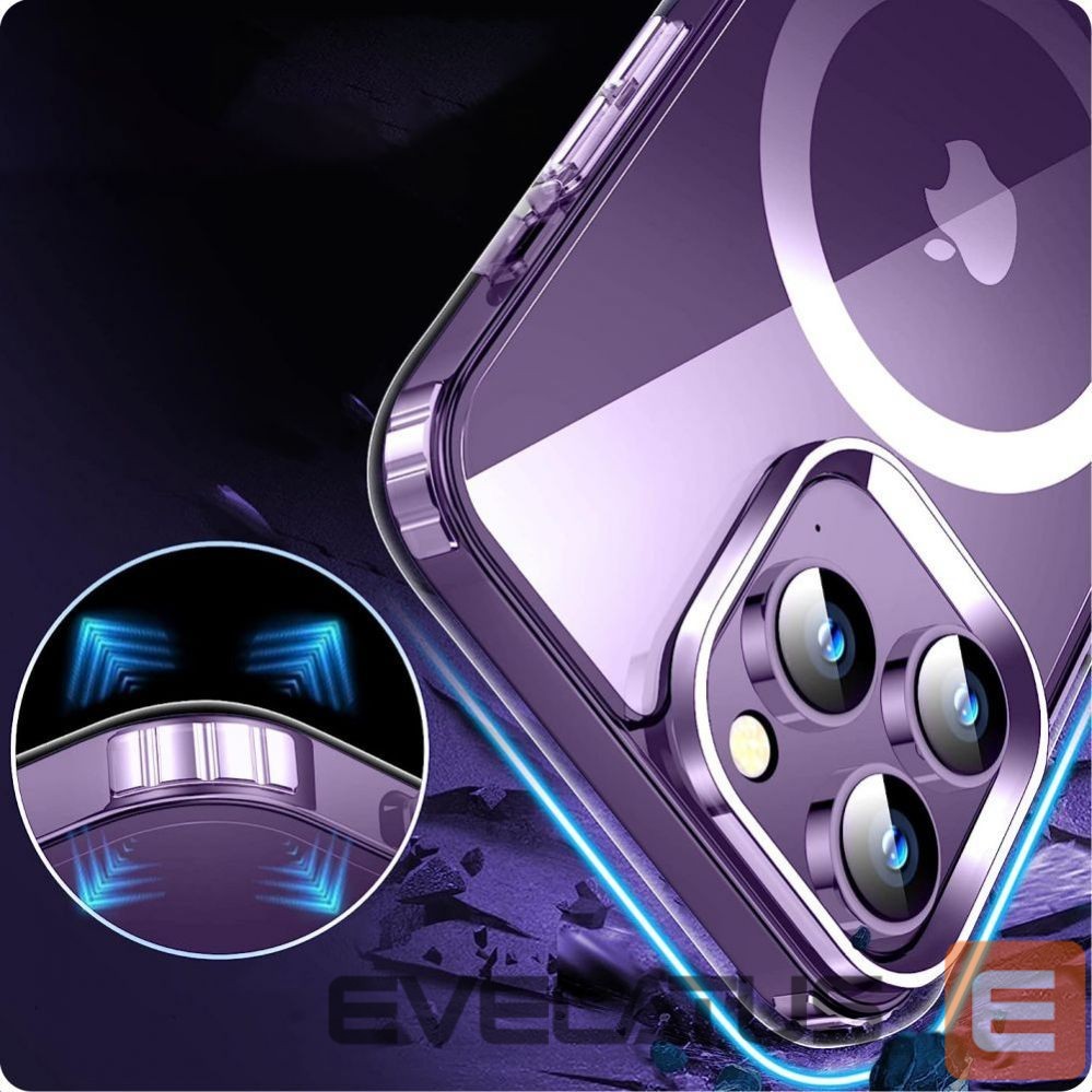 Aizmugurējais vāciņš Tech-Protect Tech-Protect FlexAir Hybrid MagSafe Case for iPhone 15 Pro - Clear