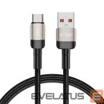 Kabelis Tech-Protect  Tech-Protect UltraBoost Evo USB-C / USB-A cable 100W 5A 1m - titanium 