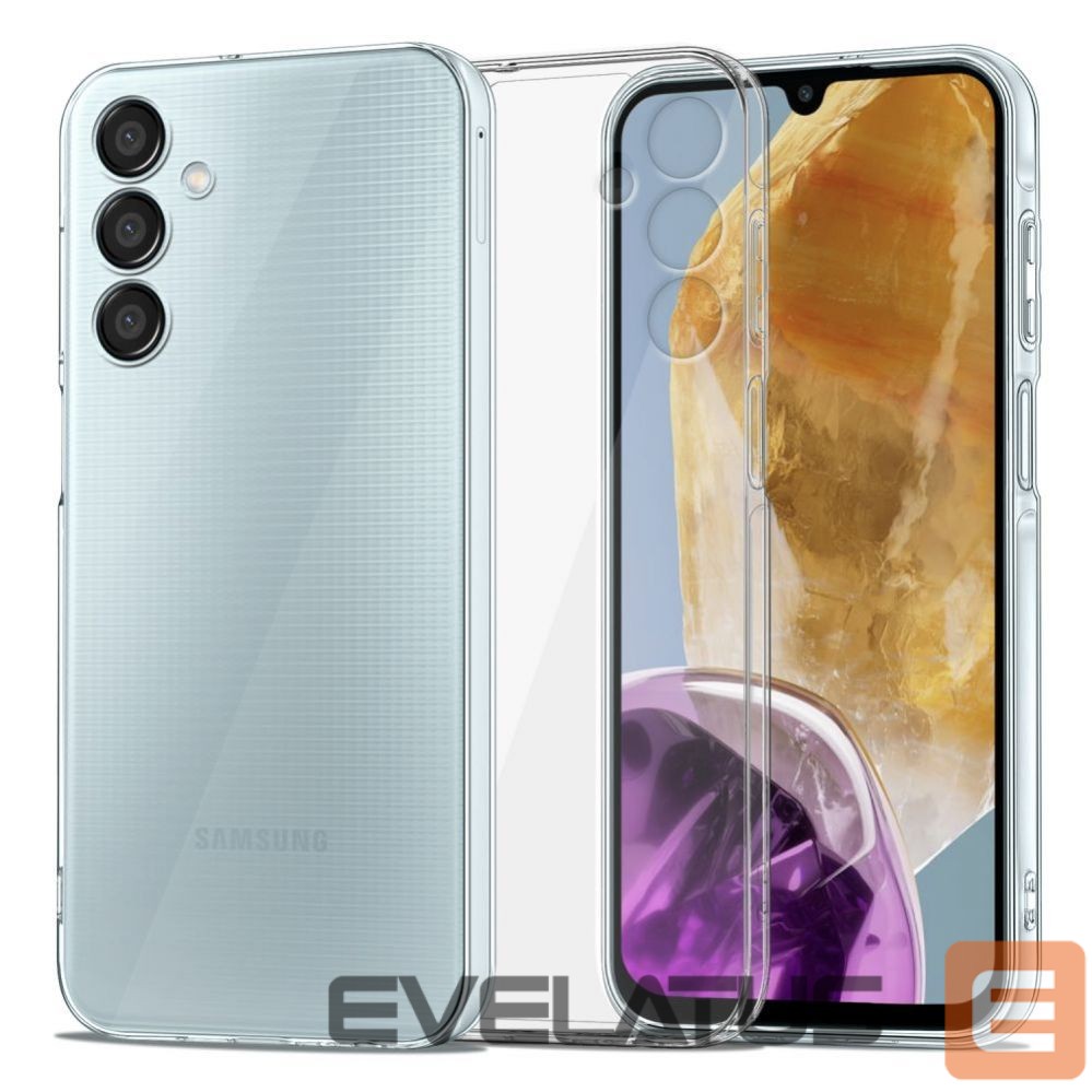 Aizmugurējais vāciņš Tech-Protect Tech-Protect FlexAir Case for Samsung Galaxy M15 5G - Transparent