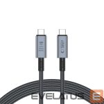 Kabelis Tech-Protect  Tech-Protect UltraBoost Max USB-C 4.0 / USB-C 4.0 PD 240W 8K 40Gbps 2m cable - gray 