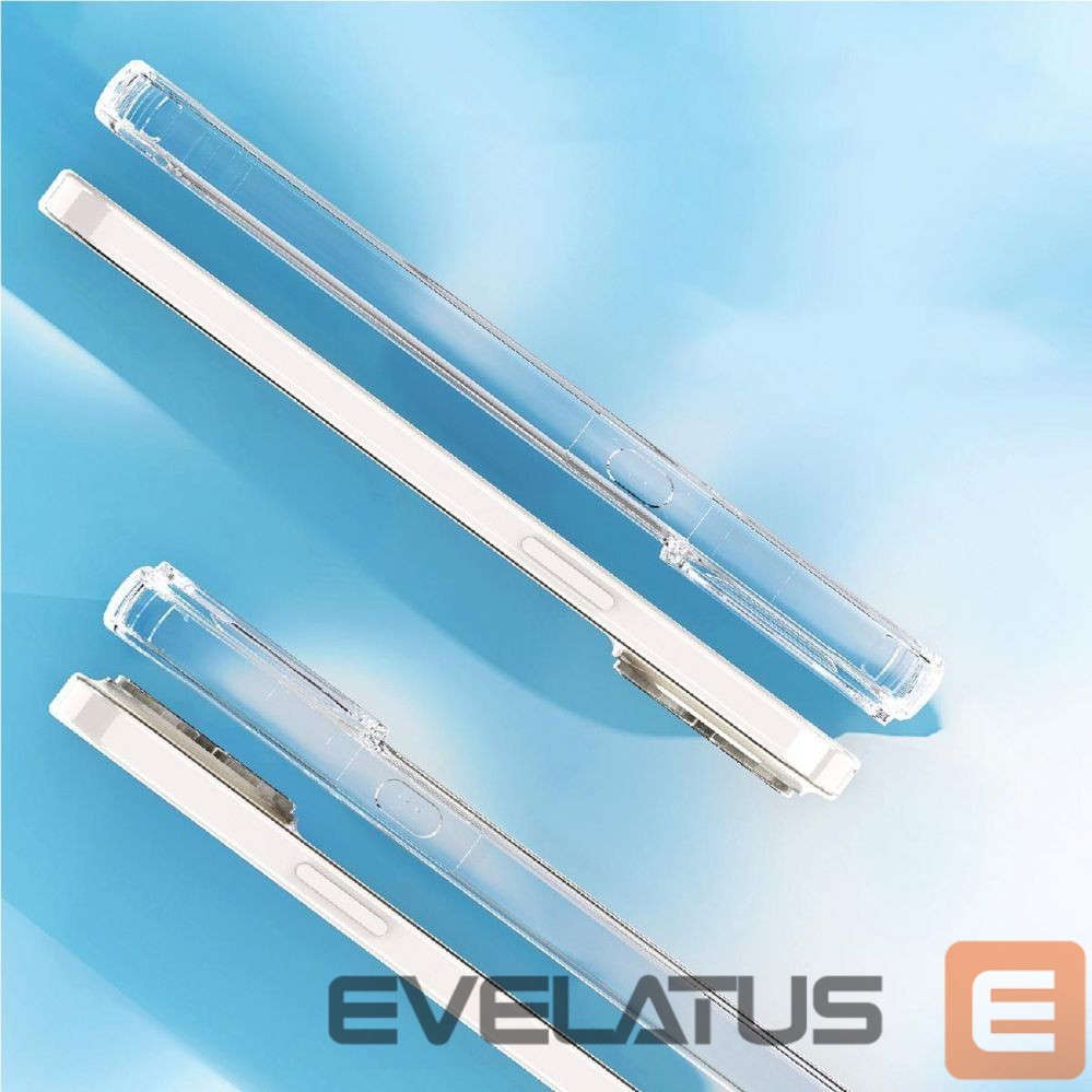 Aizmugurējais vāciņš Hurtel Clear Corner Case MagSafe for iPhone 16 Pro - transparent
