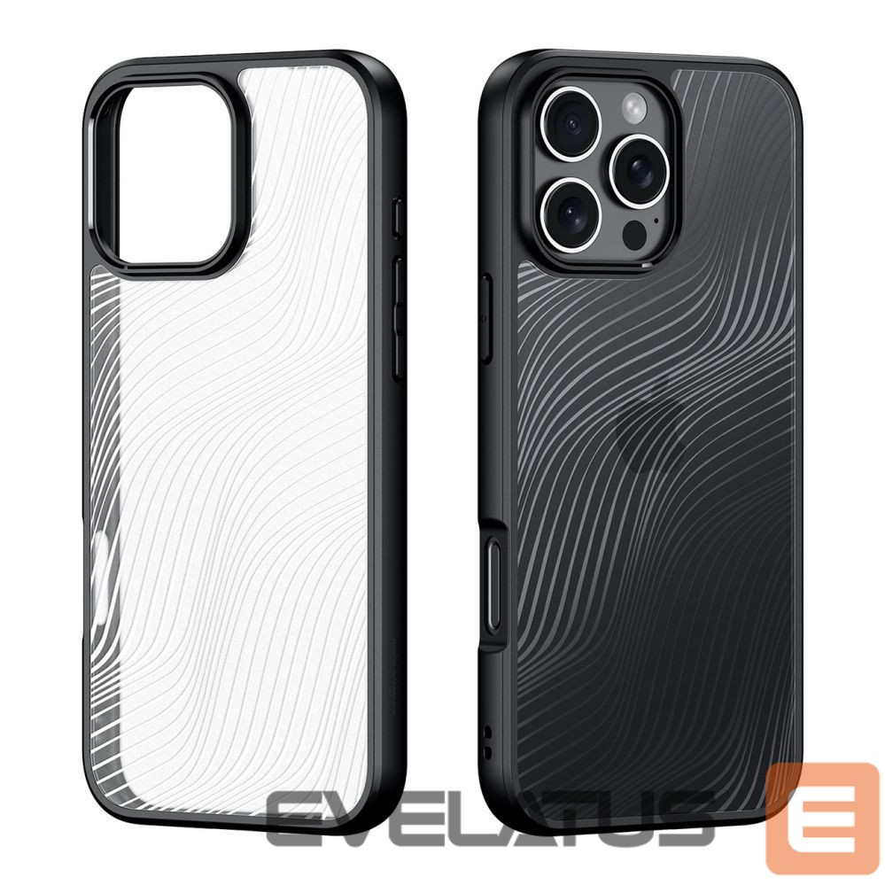 Aizmugurējais vāciņš Dux Ducis Dux Ducis Aimo Case for iPhone 16 Pro Max - Black