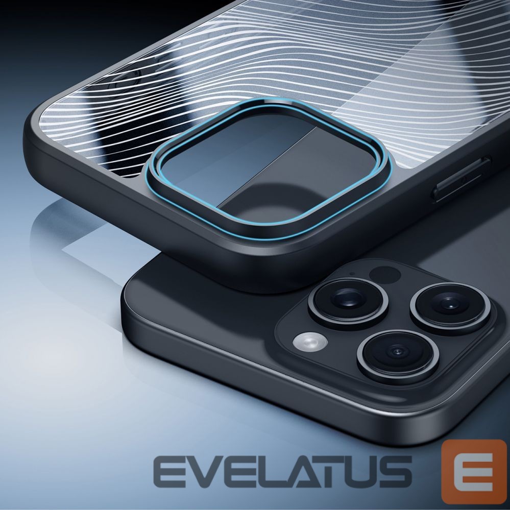 Aizmugurējais vāciņš Dux Ducis Dux Ducis Aimo Case for iPhone 16 Pro Max - Black