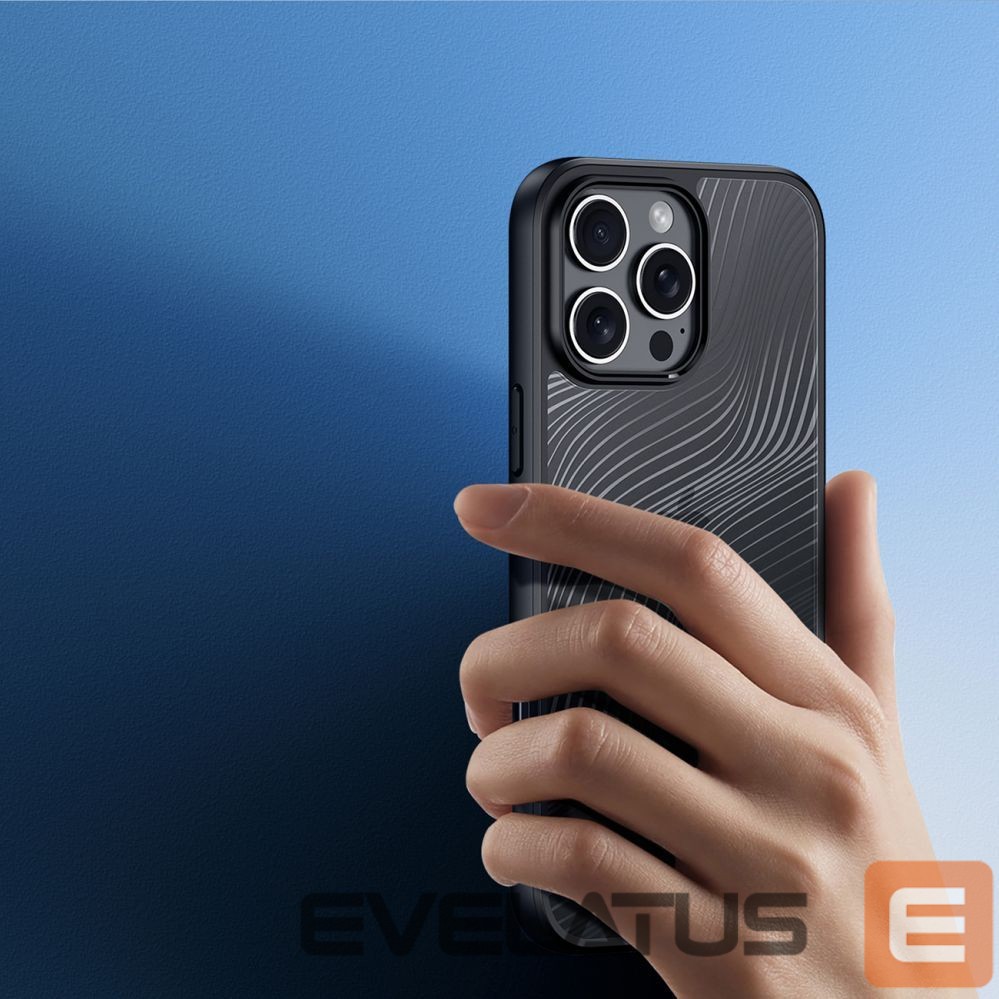 Aizmugurējais vāciņš Dux Ducis Dux Ducis Aimo Case for iPhone 16 Pro Max - Black