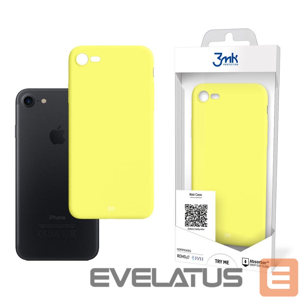 Aizmugurējais vāciņš 3MK Yellow