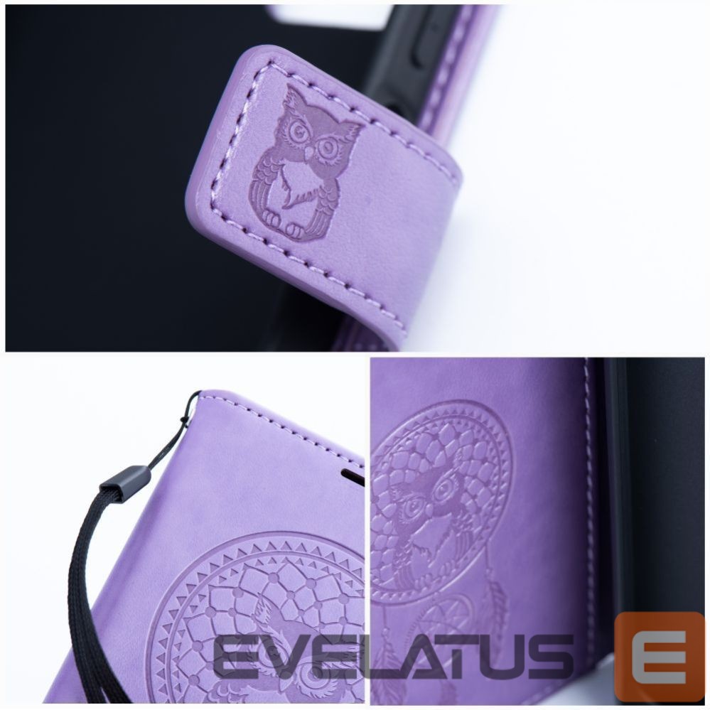 Aizmugurējais vāciņš OEM - Flip case for Xiaomi Redmi NOTE 13 PRO 5G Mezzo Book dreamcatcher violet