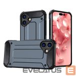 Aizmugurējais vāciņš Hurtel  Hybrid Armor iPhone 16 Case - Blue 
