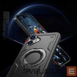 Aizmugurējais vāciņš Hurtel  Hybrid Armor Trendy Case with MagSafe for iPhone 16 - Black 