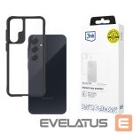 Aizmugurējais vāciņš 3MK  3mk Satin Armor Case+ for Samsung Galaxy A55 5G - Black 