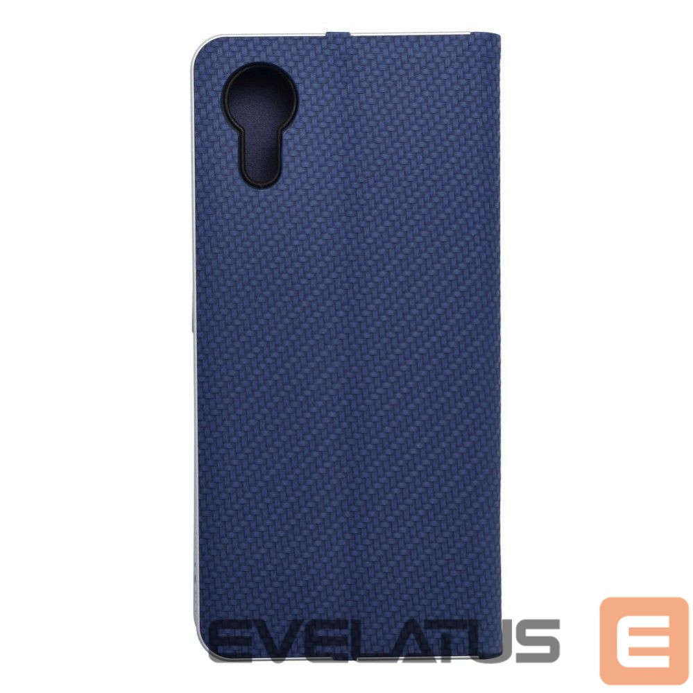 Atveramie maciņi OEM - Flip case for Samsung Xcover 7 Luna Book Carbon blue