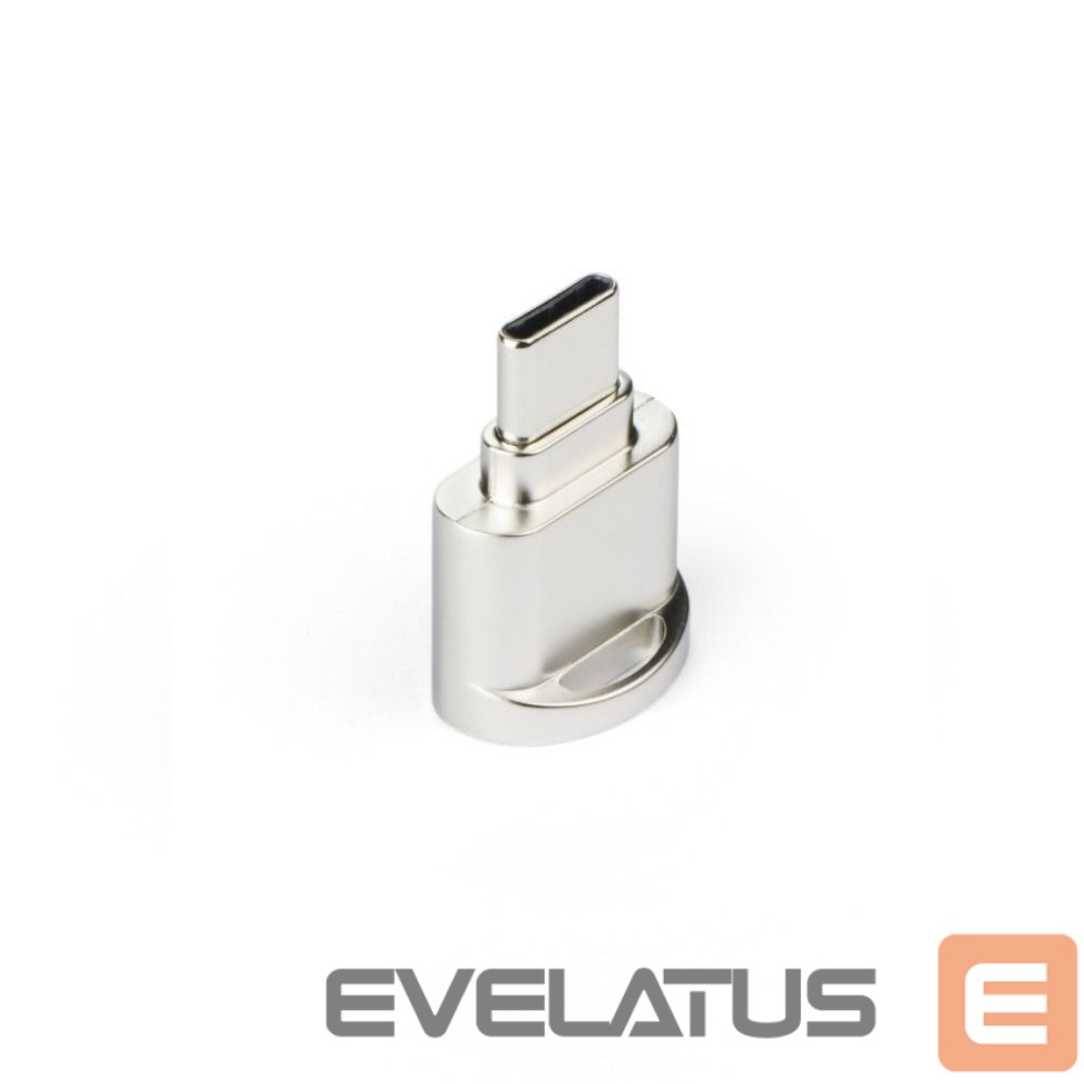 Parveidotājs OEM Card reader MicroSD for typ C silver