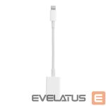 Parveidotājs OEM  Adapter OTG USB A (female) to Lightning (male) white