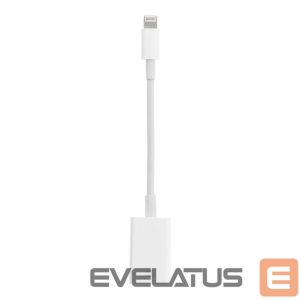 Parveidotājs OEM  Adapter OTG USB A (female) to Lightning (male) white