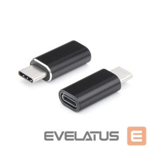 Parveidotājs OEM  Adapter Lightning (female) to Type C (male) black