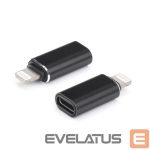 Parveidotājs OEM  Adapter Type C (female) to Lightning (male) black