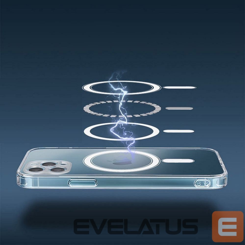 Aizmugurējais vāciņš OEM Case for iPhone 11 PRO MAX Clear Mag Cover (STR) compatible with MagSafe transparent