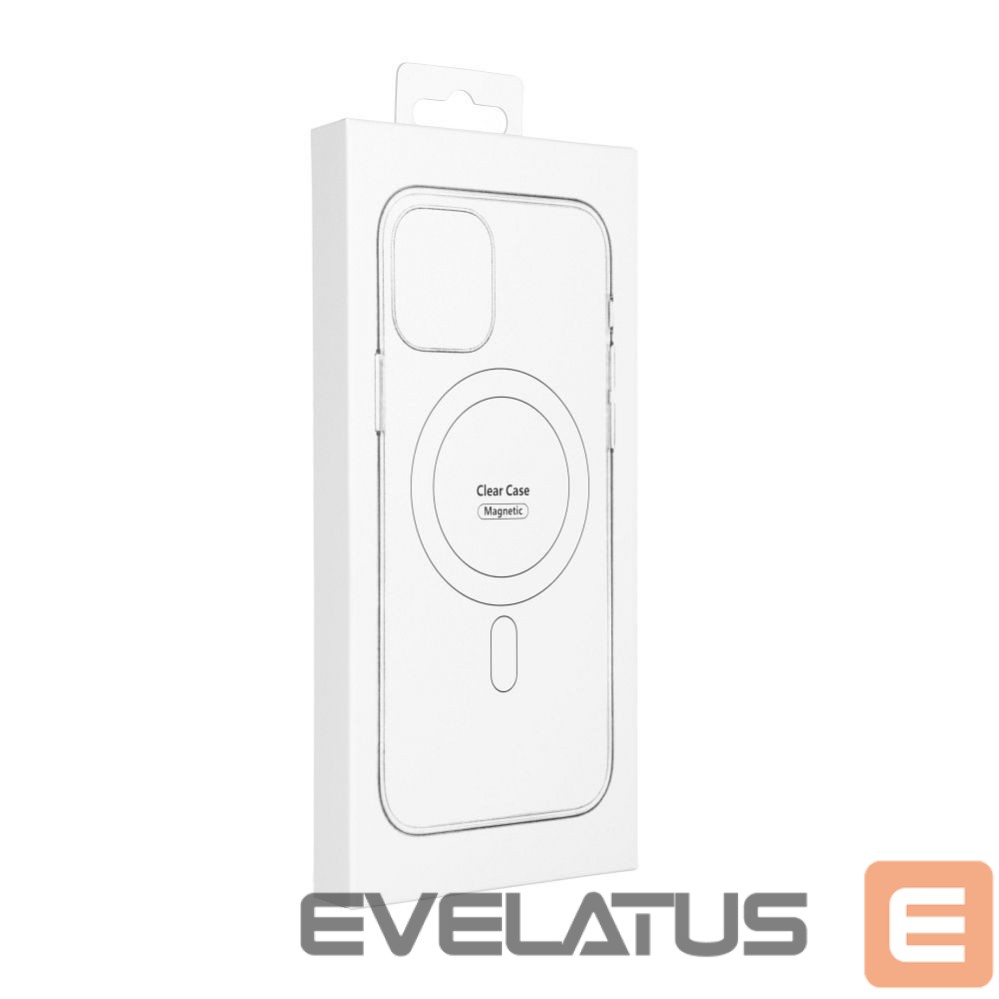 Aizmugurējais vāciņš OEM - Case for Samsung S25 ULTRA Clear Mag Cover (MID) compatible with MagSafe transparent