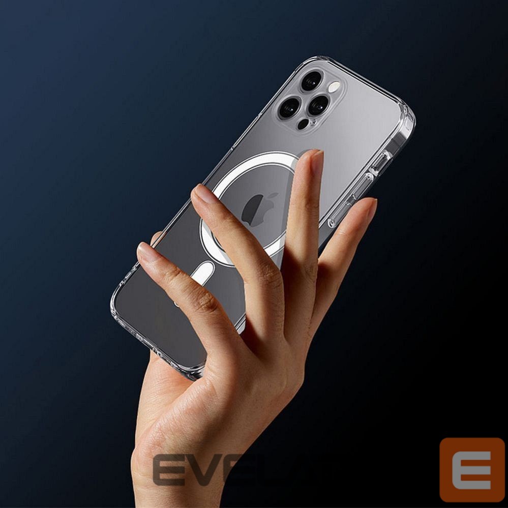 Aizmugurējais vāciņš OEM - Case for Samsung S25 ULTRA Clear Mag Cover (MID) compatible with MagSafe transparent