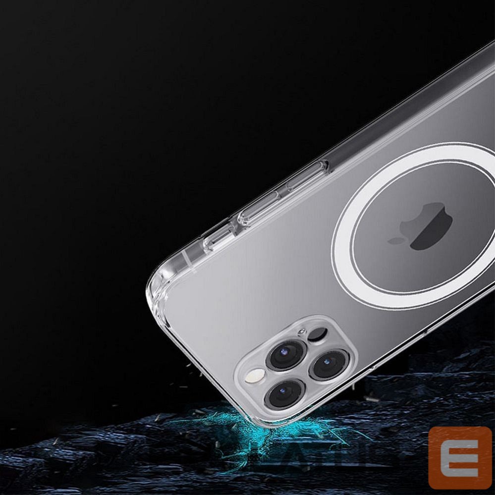 Aizmugurējais vāciņš OEM - Case for Samsung S25 ULTRA Clear Mag Cover (MID) compatible with MagSafe transparent