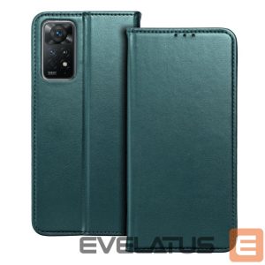 Atveramie maciņi OEM - Flip case for Motorola G84 Smart Magneto dark green 