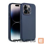 Aizmugurējais vāciņš OEM - Case for Samsung S25 PLUS Leather Mag Cover compatible with MagSafe blue 