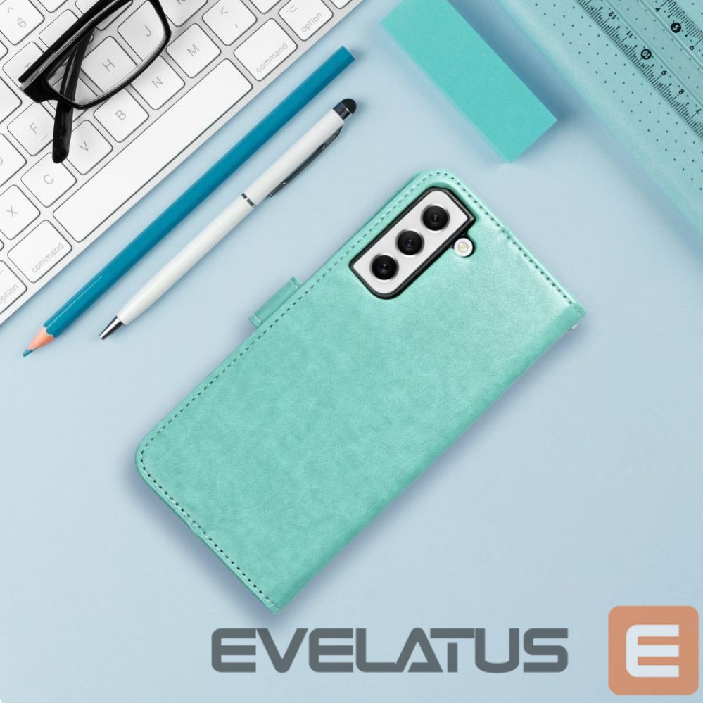 Aizmugurējais vāciņš OEM - Flip case for Samsung S25 Mezzo Book dreamcatcher green