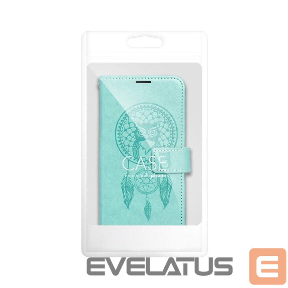 Aizmugurējais vāciņš OEM - Flip case for Samsung S25 Mezzo Book dreamcatcher green