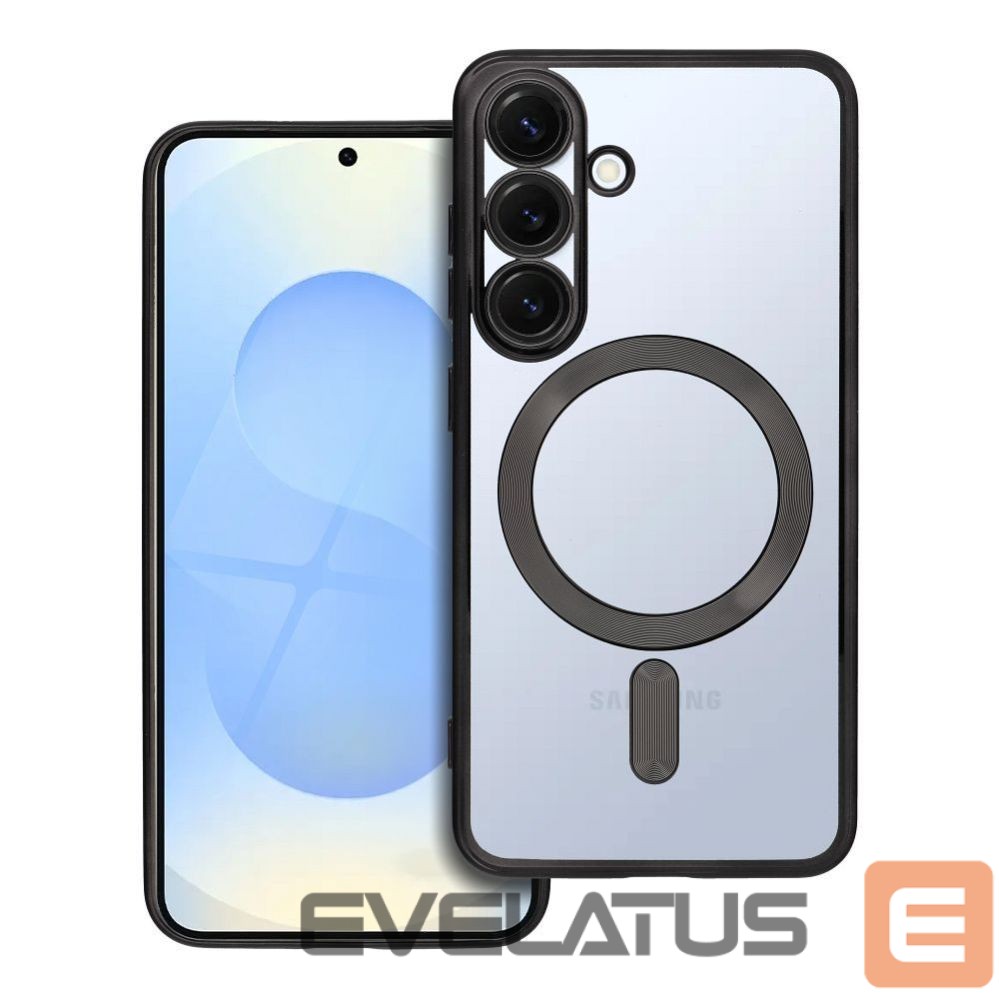 Aizmugurējais vāciņš OEM - Case for Samsung S25 Electro Mag Cover compatible with MagSafe black
