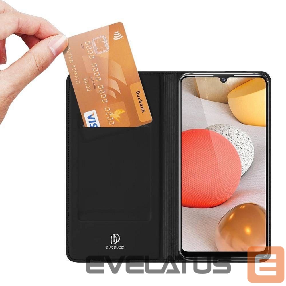 Maciņš universāls sportam Dux Ducis - DUX DUCIS wallet case SKIN PRO for SAMSUNG A55 black