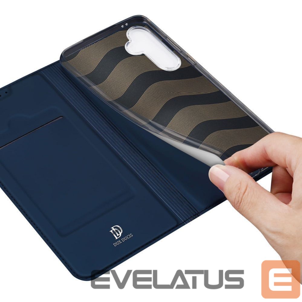 Maciņš universāls sportam Dux Ducis - DUX DUCIS wallet case SKIN PRO for SAMSUNG S24 FE blue