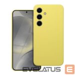 Aizmugurējais vāciņš OEM - Case for Samsung A56 5G Silicone 2mm yellow 