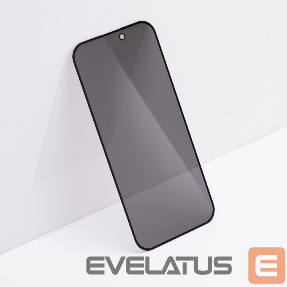 Aizsargstikls Forcell - Tempered glass to iPhone 12 / 12 PRO Forcell Privacy Glass black