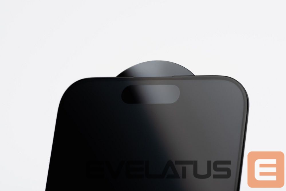 Aizsargstikls Forcell - Tempered glass to iPhone 15 Forcell Matt Glass black