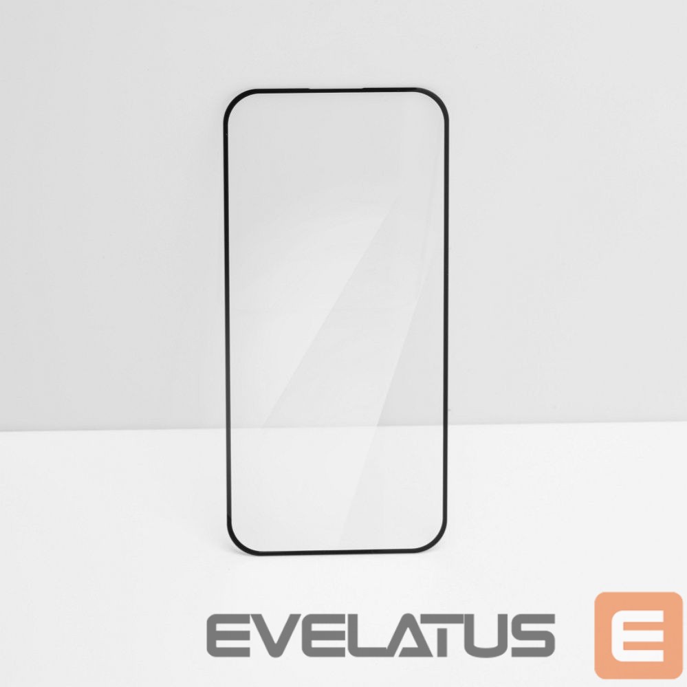 Aizsargstikls Forcell Tempered glass to iPhone 16 Forcell Ultra Clear Glass czarne