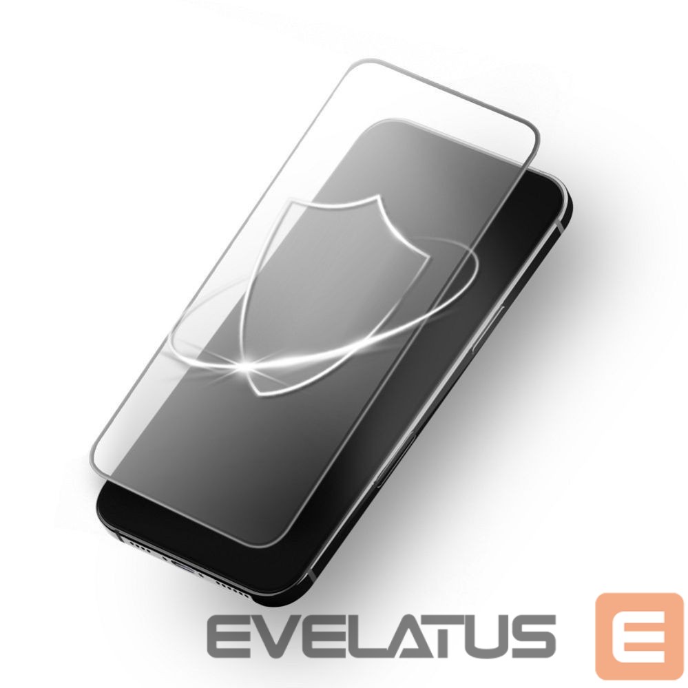 Aizsargstikls Forcell Tempered glass to iPhone 16 Forcell Ultra Clear Glass czarne