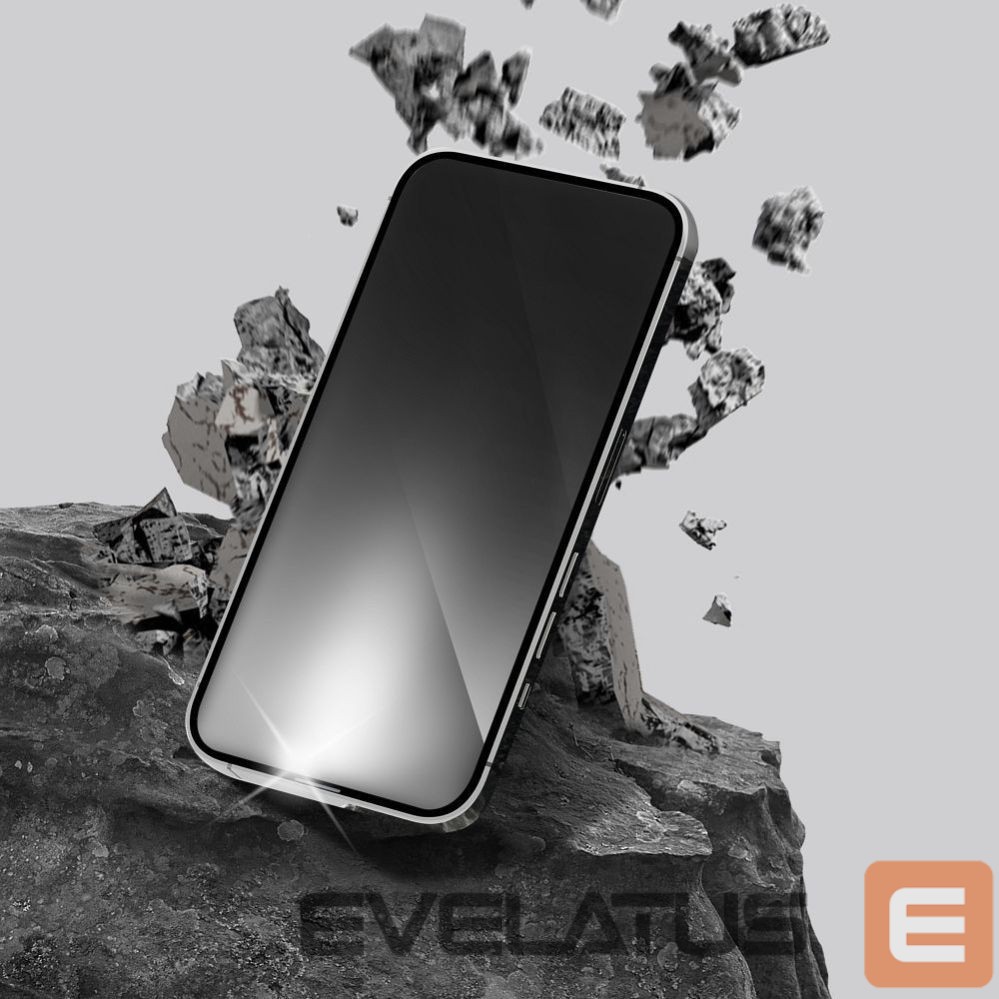 Aizsargstikls Forcell - Tempered glass to iPhone 13 / 16e / 17e (SE 4 2025) Forcell Ultra Clear Glass black