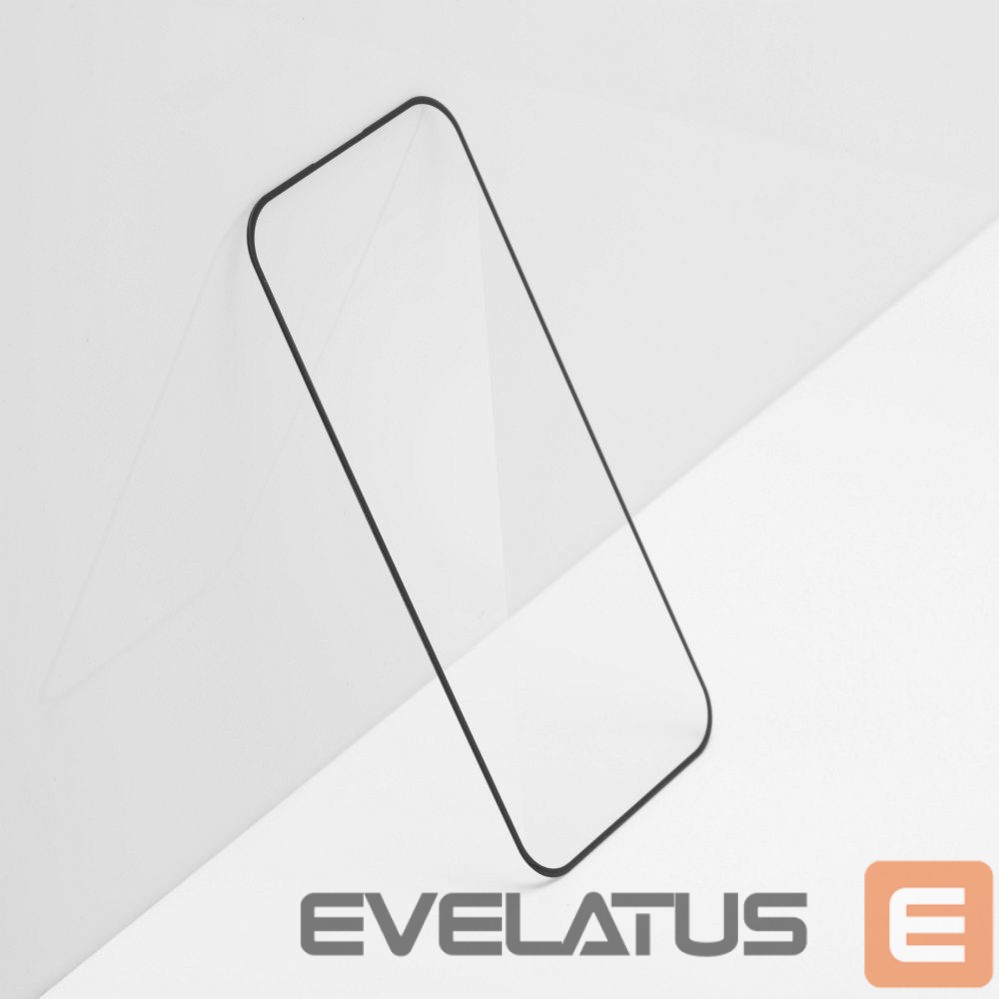 Aizsargstikls Forcell - Tempered glass to iPhone 13 / 16e / 17e (SE 4 2025) Forcell Ultra Clear Glass black
