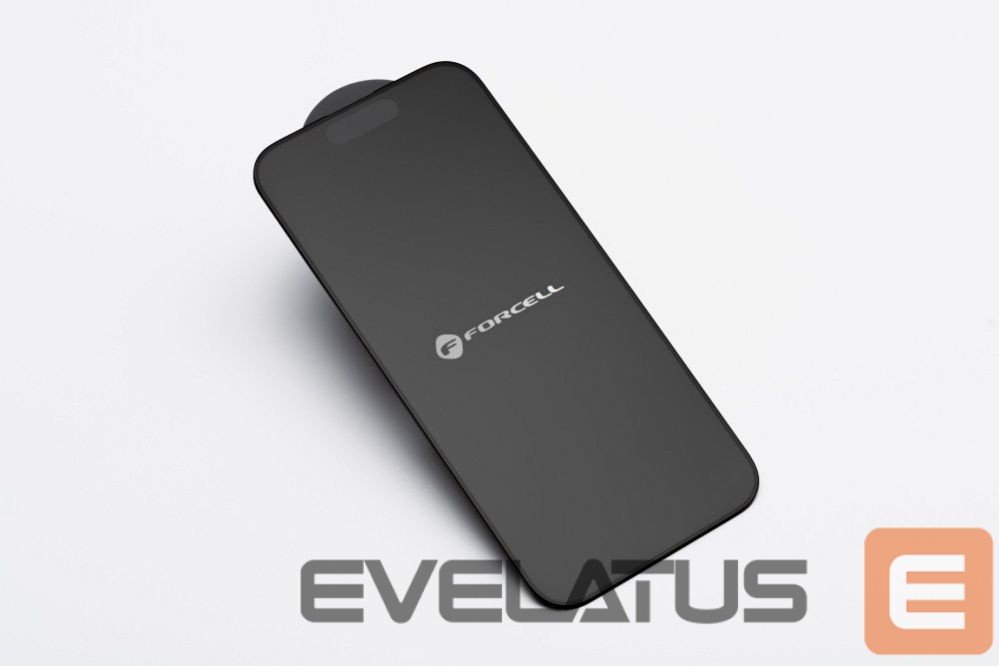 Aizsargstikls Forcell - Tempered glass to iPhone 12 / 12 PRO Forcell Matt Glass black