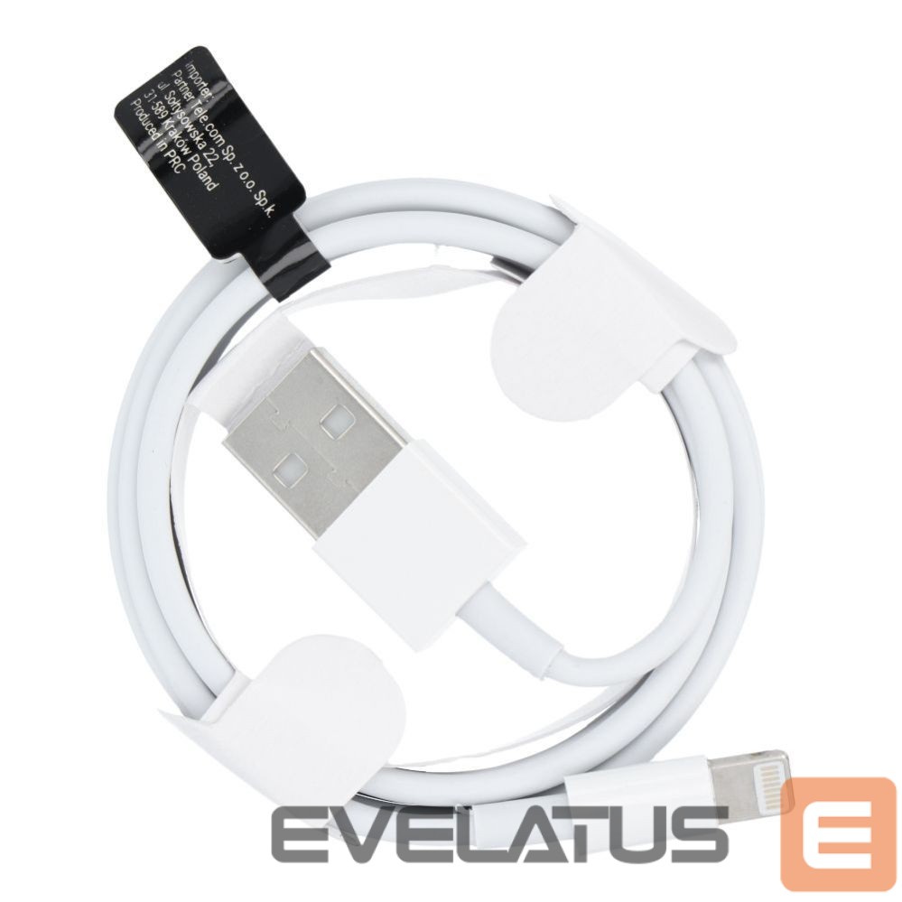 Kabelis OEM Cable USB A to Lightning HD5 1 m white