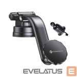Zīmulis Forcell  Magnetic car phone holder Forcell F-Grip MagLuxe windshield / dashboard / air vent black 