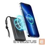 Ārējais akumulators Veger  Powerbank compatible with Magsafe Veger MagOn (VP1151 / W1151) PD QC3.0 2A 20W with wireless charging 10000 mAh white 