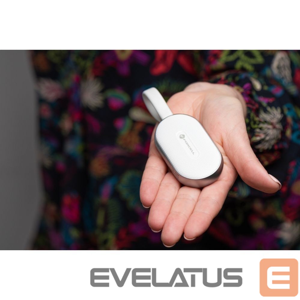 Ārējais akumulators Forcell Powerbank for Apple Watch Forcell F-Energy Mini Power Watch 1A 2,5W 1200 mAh white