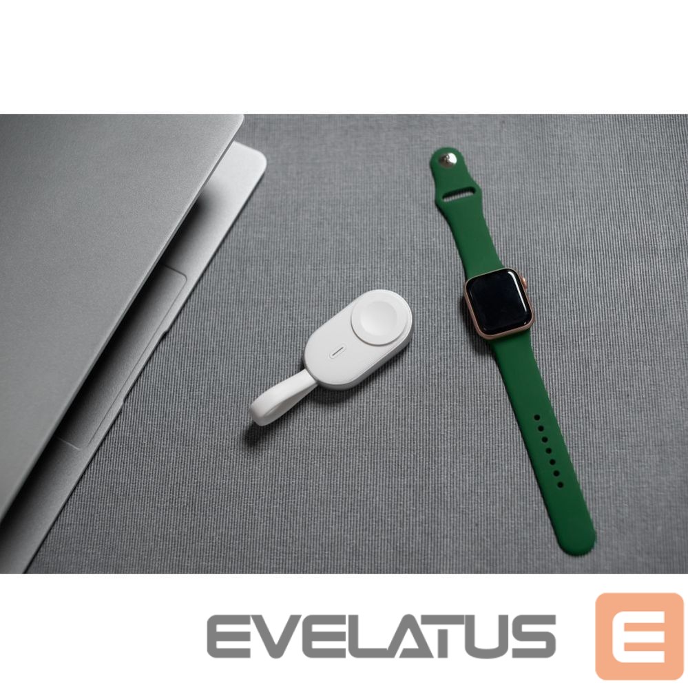 Ārējais akumulators Forcell Powerbank for Apple Watch Forcell F-Energy Mini Power Watch 1A 2,5W 1200 mAh white