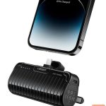 Ārējais akumulators Veger  Powerbank Veger PlugOn (W0558P) PD QC3.0 2,4A 20W 5000 mAh with a built-in connector Lightning black 