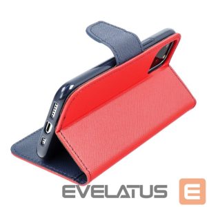 Atveramie maciņi OEM - Flip case for Xiaomi Redmi NOTE 14 5G Fancy Book red / navy blue 