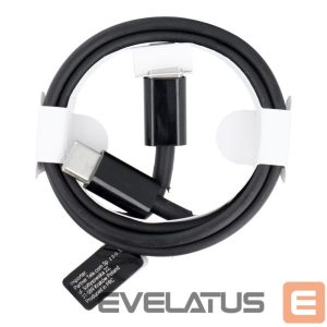 Kabelis OEM  Cable Type C to Type C PD 40W HD23 1 m black